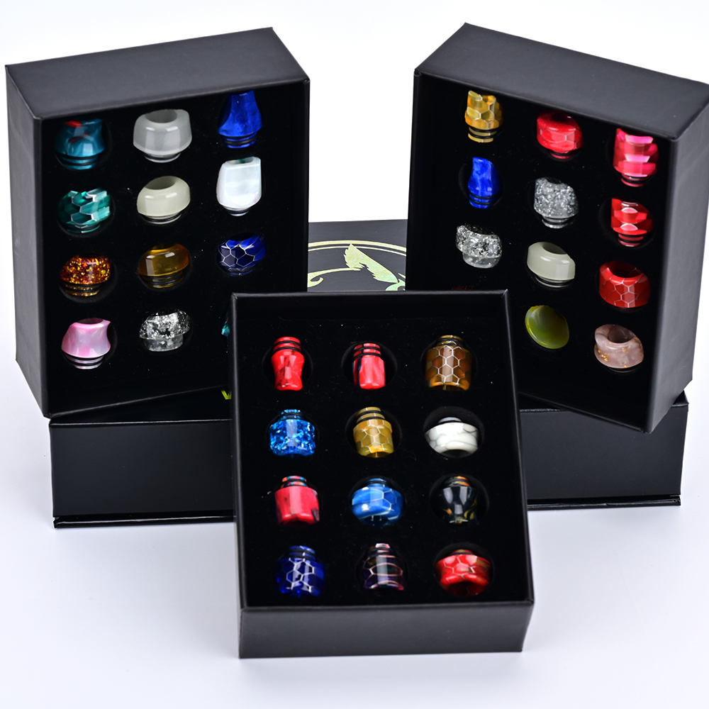 12 Stück 810 Tropfspitze 510 T – Drip Tip Resin Bewertung und Preis